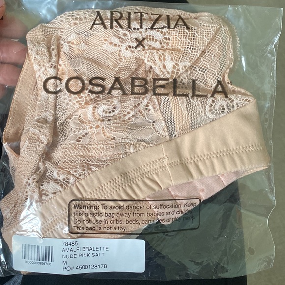 Aritzia X Cosabella amalfi bralette in nude pink salt - Picture 2 of 2